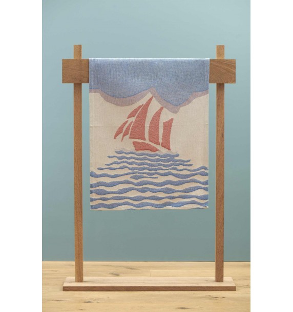 Tea towel Sail boat