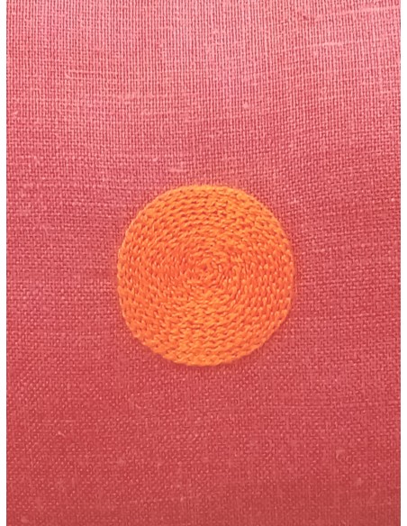 Coussin Berlingo terracotta