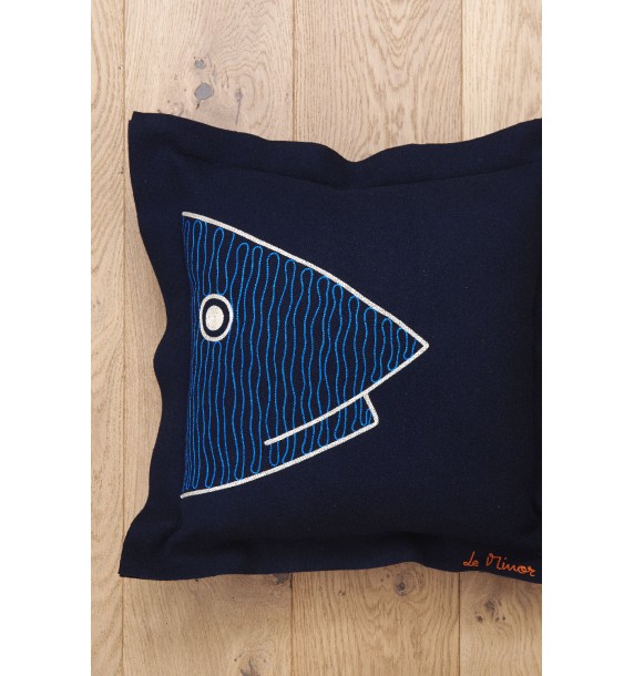 Coussin Tête de Poisson