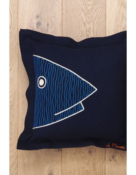 Coussin Tête de Poisson