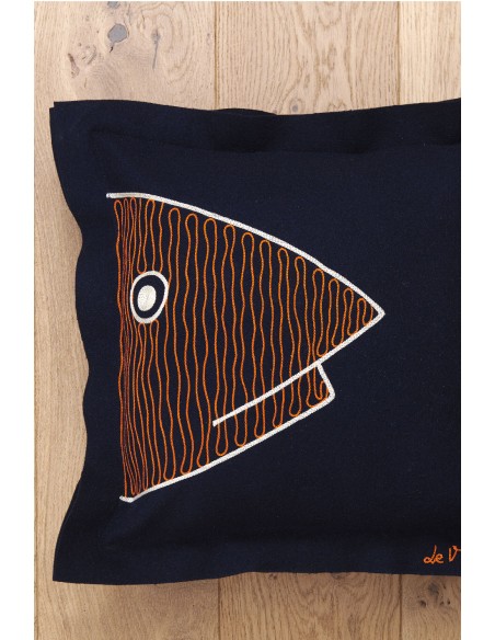Coussin Tête de poisson