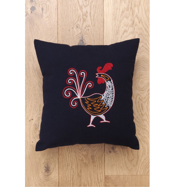 Coussin Coq
