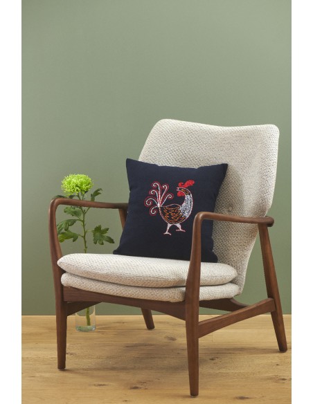 Coussin Coq