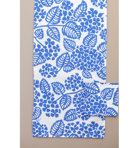 Chemin de table Hortensia