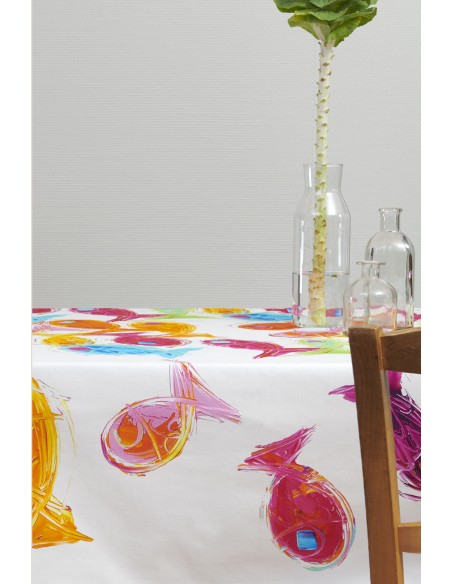 Tablecloth Heureux comme un poisson
