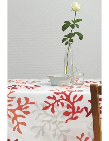 Tablecloth Corail