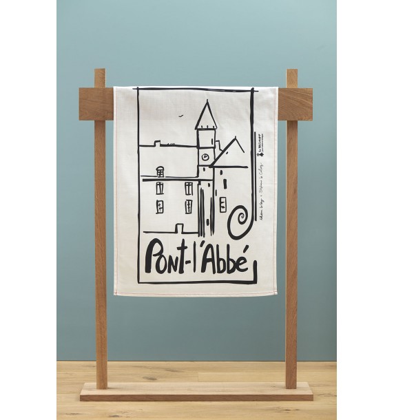 Tea towel Pont L'Abbé