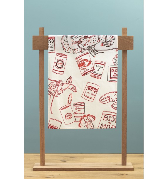 Tea TOWEL BISQUE DE HOMARD