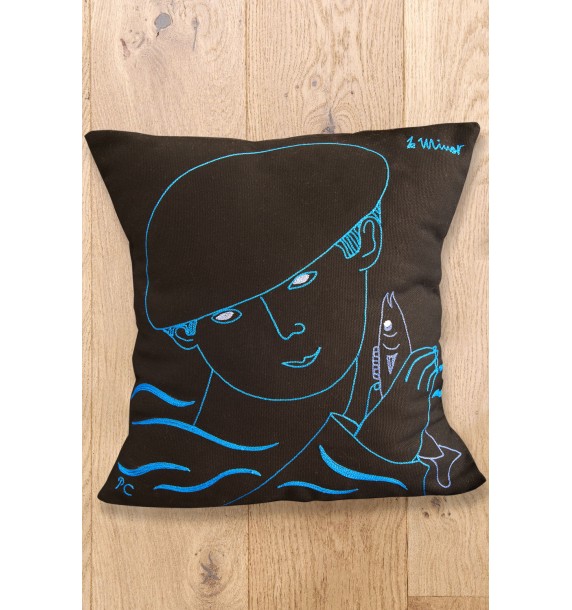 Coussin Tête de Pêcheur
