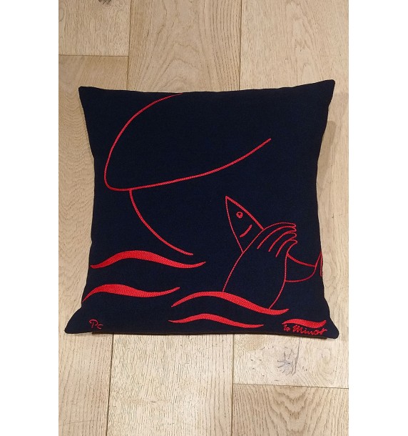 Coussin Tête de Pêcheur