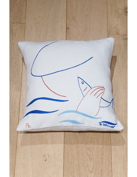 Coussin Tête de Pêcheur