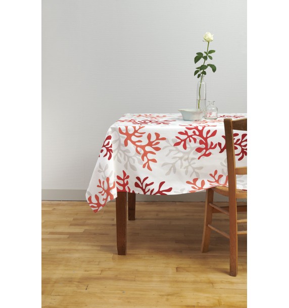 Tablecloth Corail