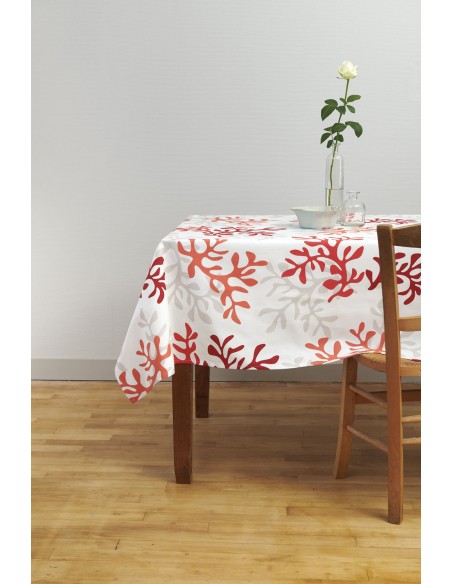 Tablecloth Corail