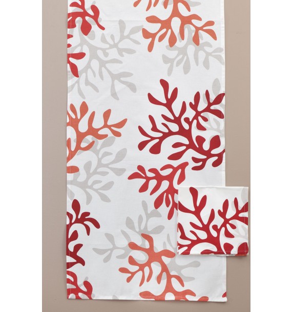 Table runner Corail