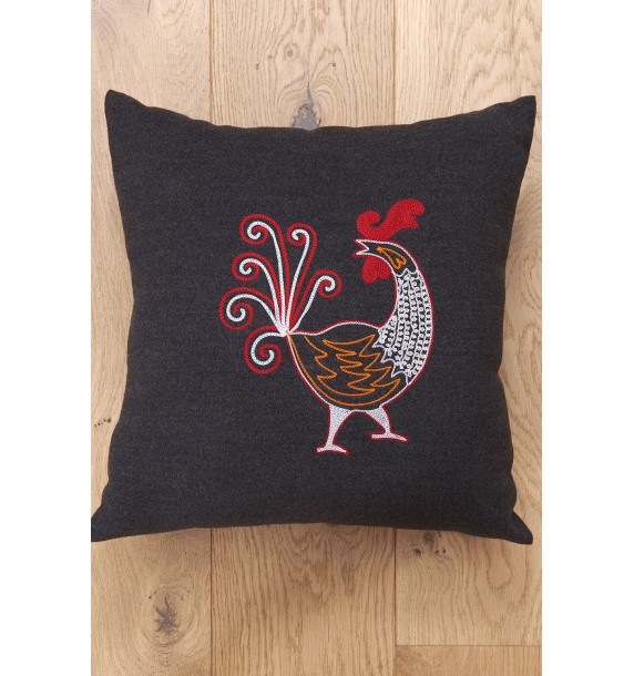 Coussin Coq