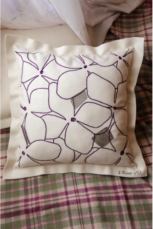 Coussin Hortensia I