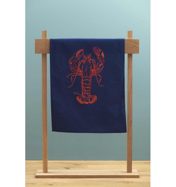 Tea towel Homard