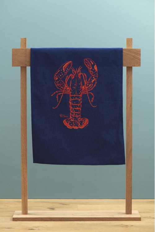 Tea towel Homard