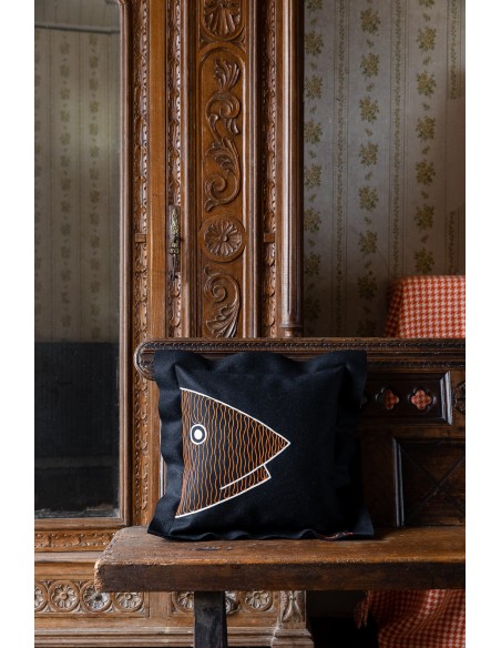 Coussin Tête de poisson