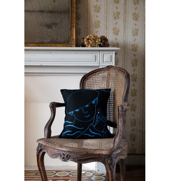 Coussin Tête de Pêcheur