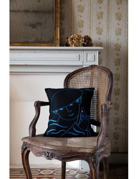Coussin Tête de Pêcheur