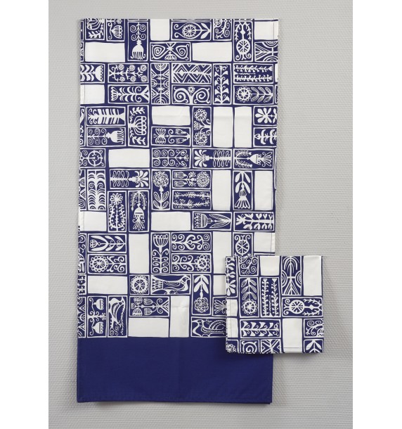 Table Runner Jardin blanc