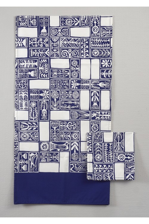 Chemin de table Jardin Blanc