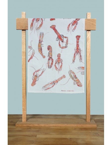 Tea towel Shrimp