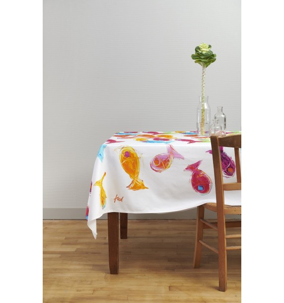 Nappe Heureux comme un poisson
