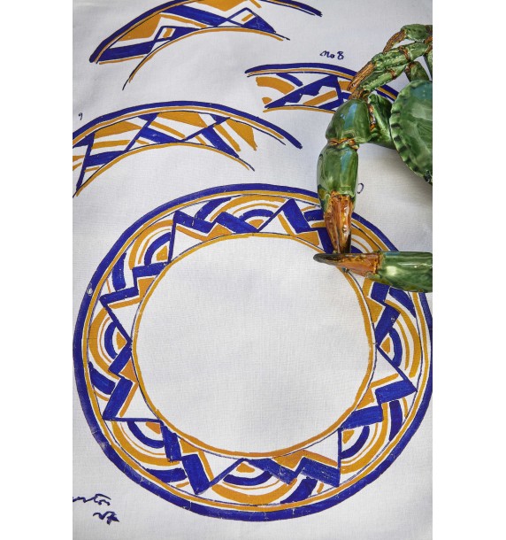 Torchon Assiettes de René-Yves Creston